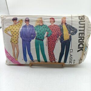 Butterick 4118 Vintage Sewing Pattern for Misses Jacket Pants Shorts & Top